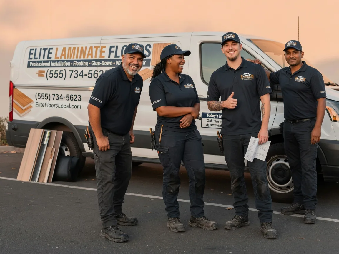 Laminate flooring installation company in Alma Center, WI